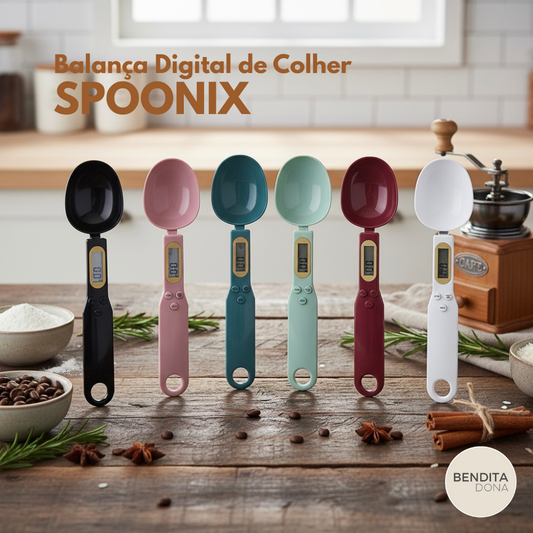 Balança Digital de Colher - SPOONIX