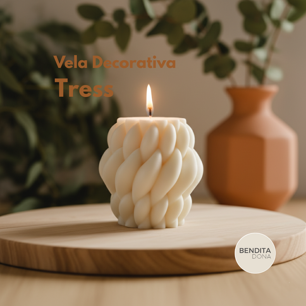 Vela Decorativa – Tress