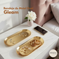 Bandeja de Metal Oval - Gleam