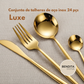 Conjunto de talheres de aço inox 24 peças - Luxe