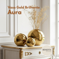 Vaso Gold Brilhante - Aura