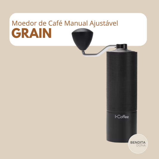 Moedor de Café Manual Ajustável - Grain