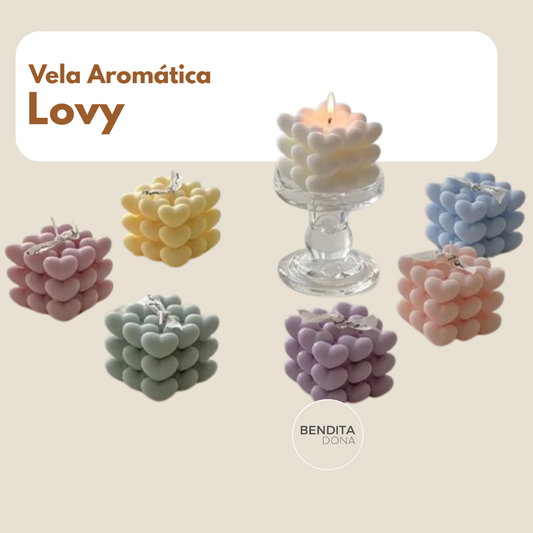 Vela Aromática - Lovy
