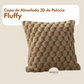 Capa de Almofada 3D de Pelúcia - Fluffy