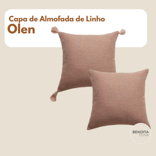 Capas de Almofada em Linho - Olen