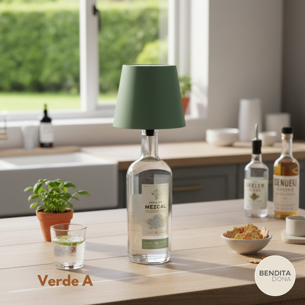 Luminária LED para Garrafas - Vintly