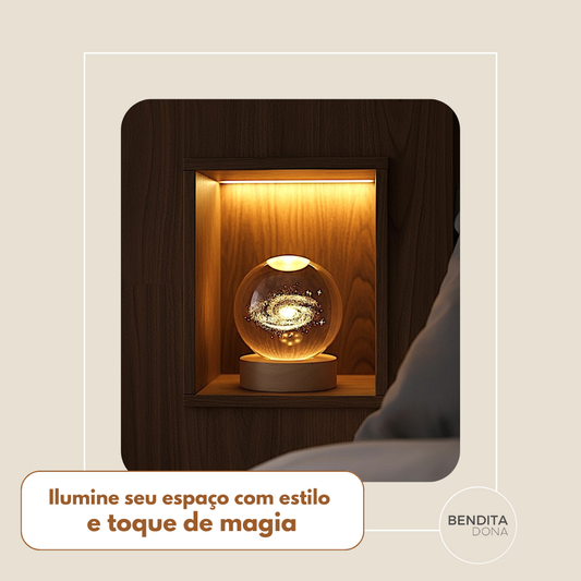 Luminária Cristal 3D - SKY