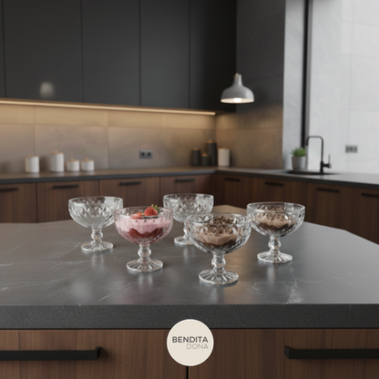 Kit 6 Taças de Sobremesa - Sweet