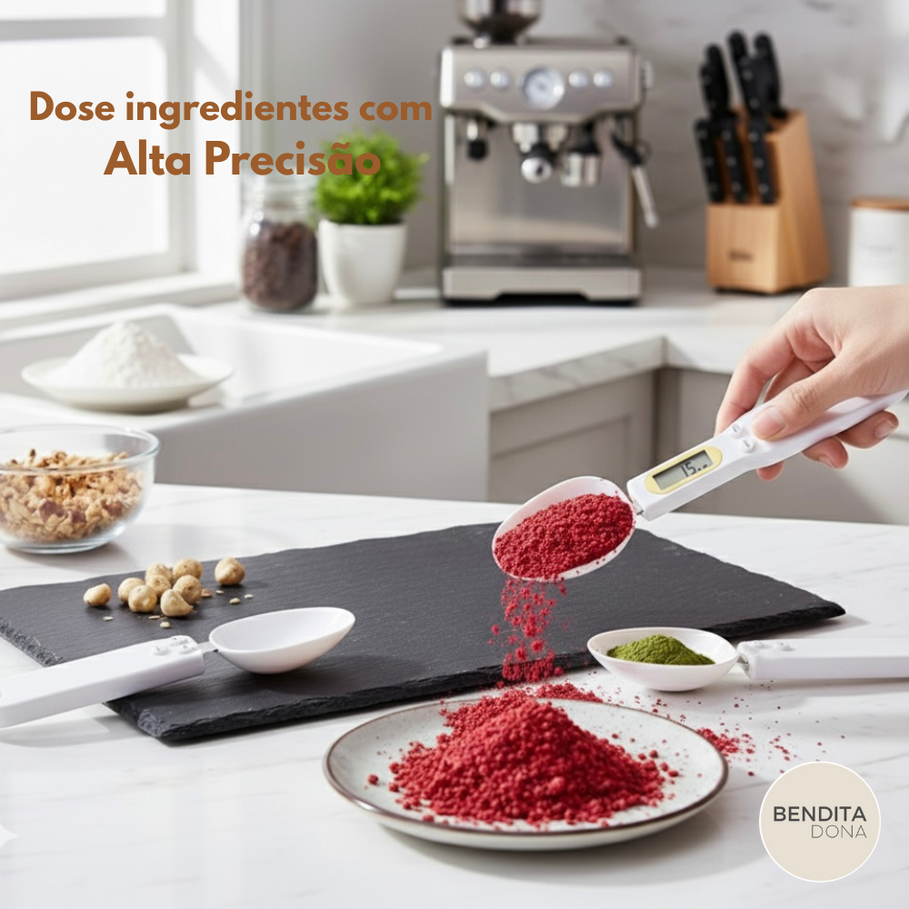 Balança Digital de Colher - SPOONIX