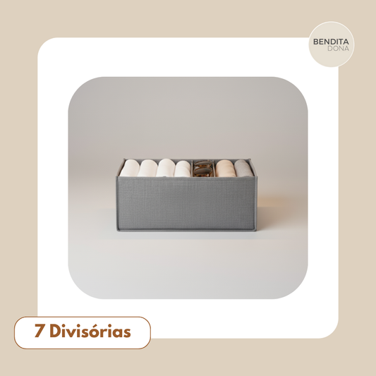 Caixa Organizadora de Roupa com Divisórias - Cubby
