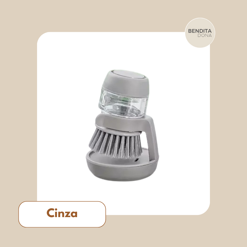 Escova com Dispenser de Sabão - Soapix