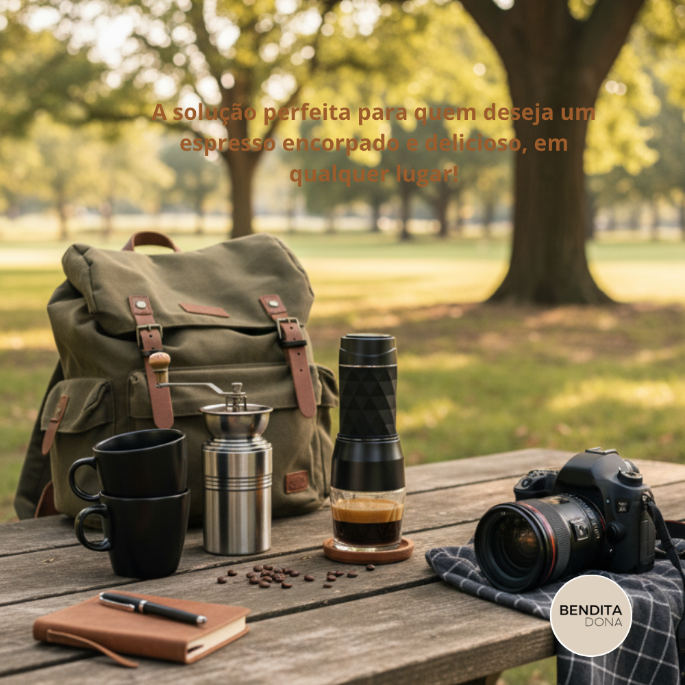Máquina de café portátil 3 em 1  - HandBrew