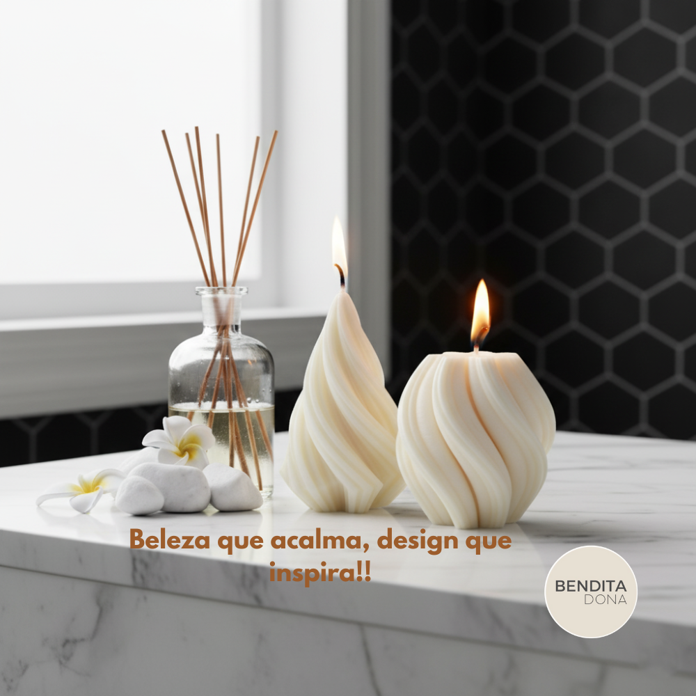 Vela Decorativa - Twist