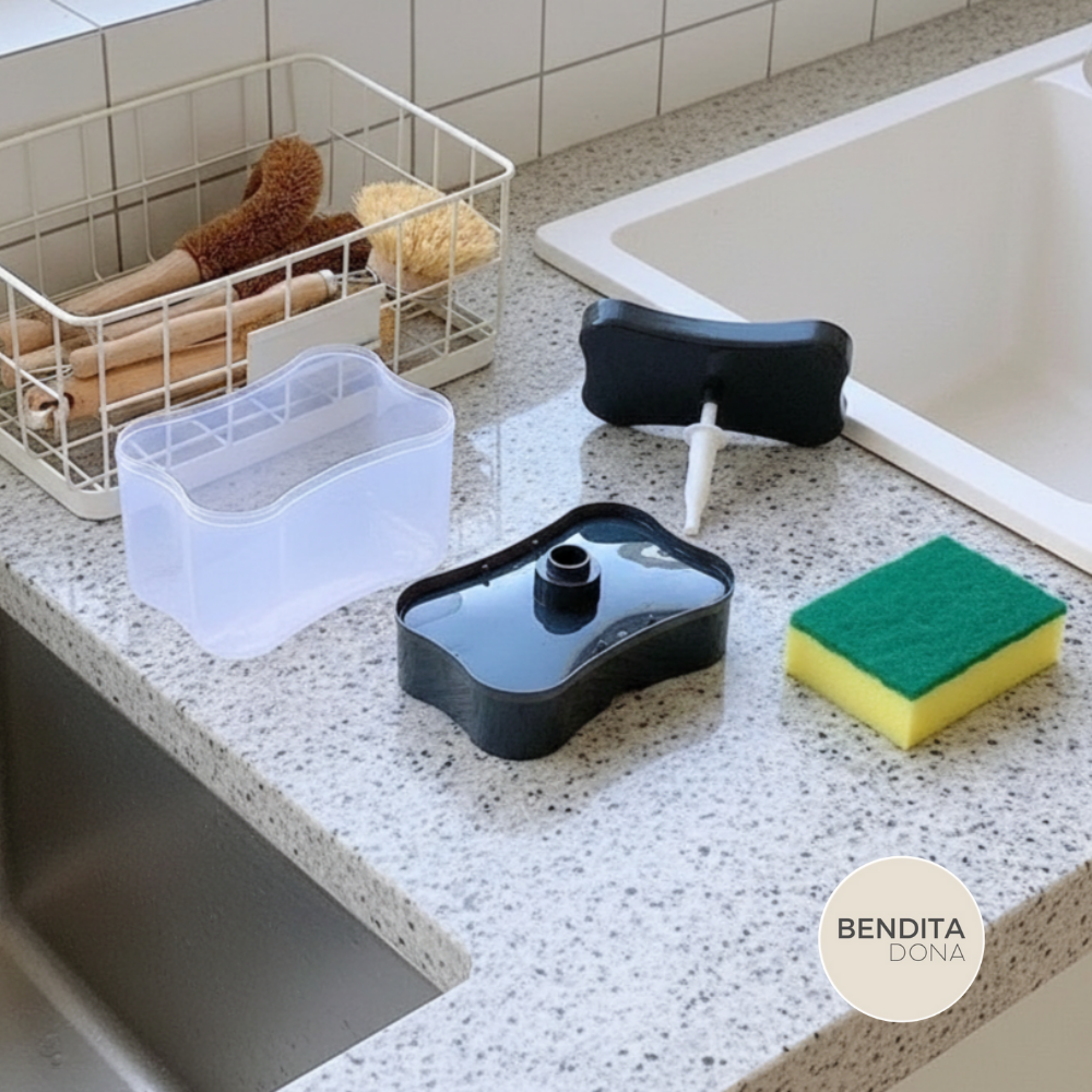 Dispenser de Detergente 2 em 1 - Tidy