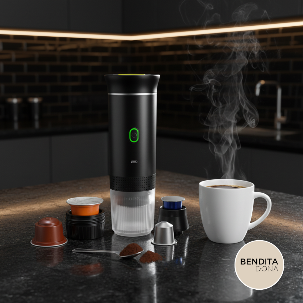 Máquina de café expresso elétrica portátil 3 em 1- BrewGo