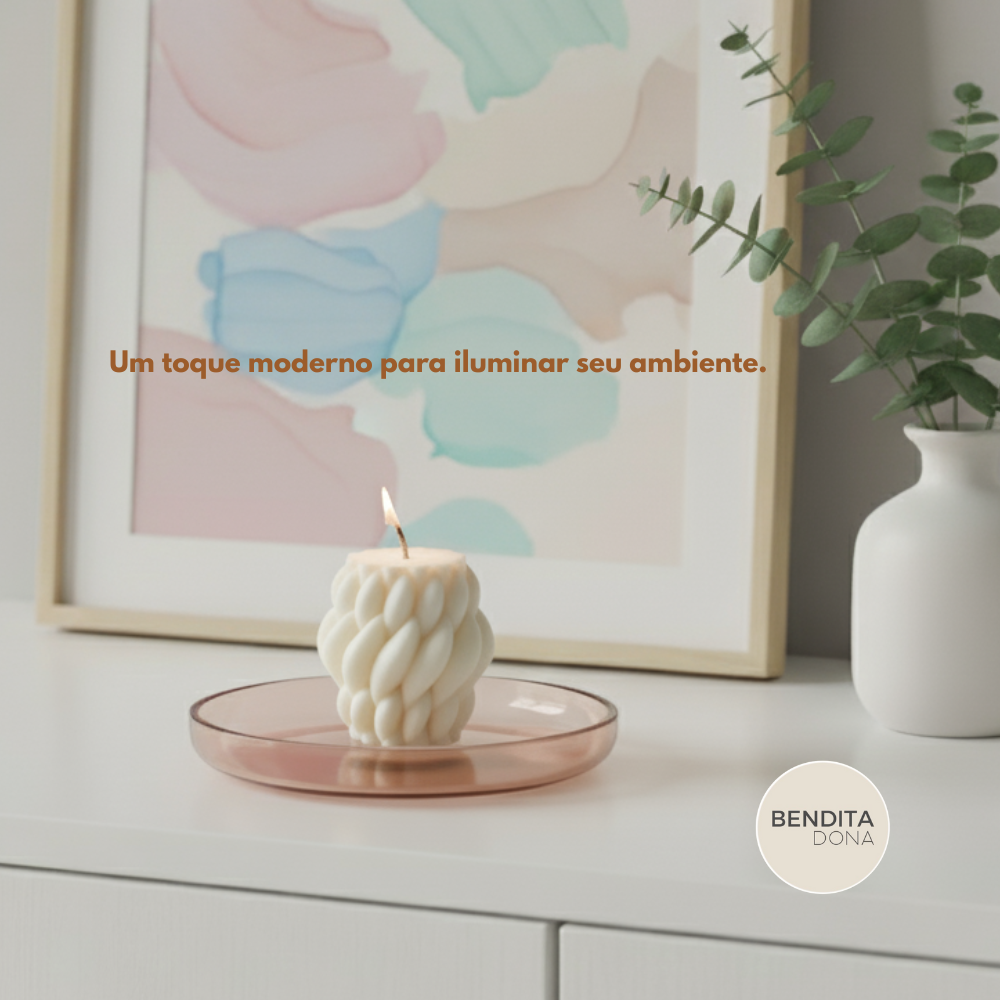 Vela Decorativa – Tress