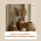Folhas de Palmeira Secas Naturais 5 Peças - Boho Decor