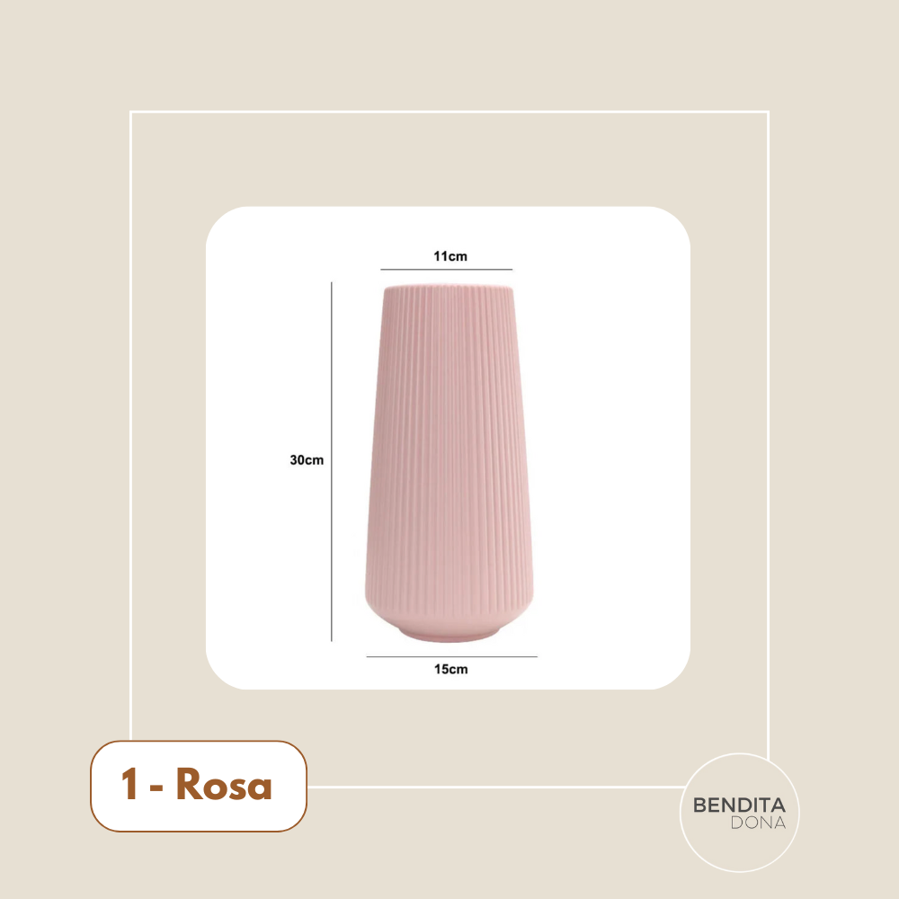 Vaso Nórdico Texturizado - Origami