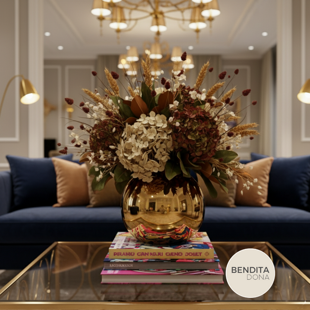 Vaso Gold Brilhante - Aura