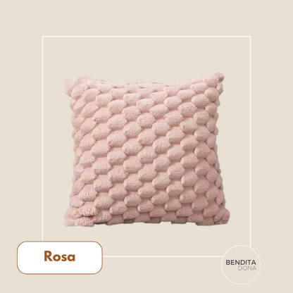 Capa de Almofada 3D de Pelúcia - Fluffy