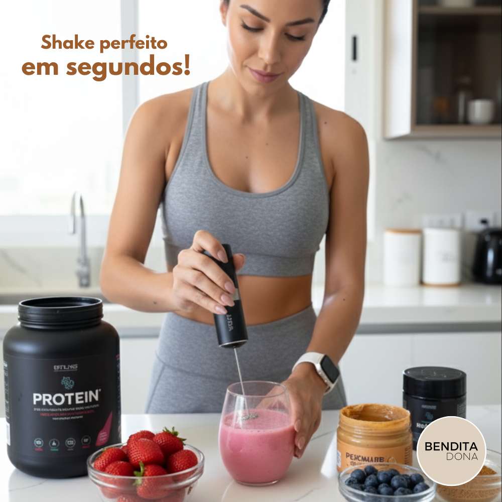Mixer para Bebidas com Suporte - Creamy