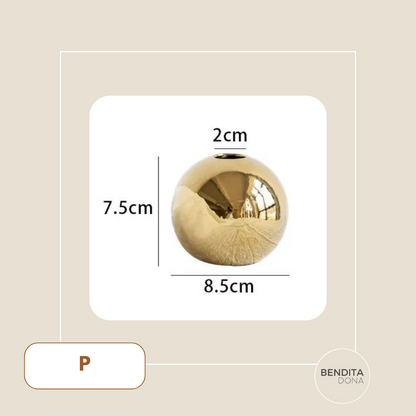 Vaso Gold Brilhante - Aura