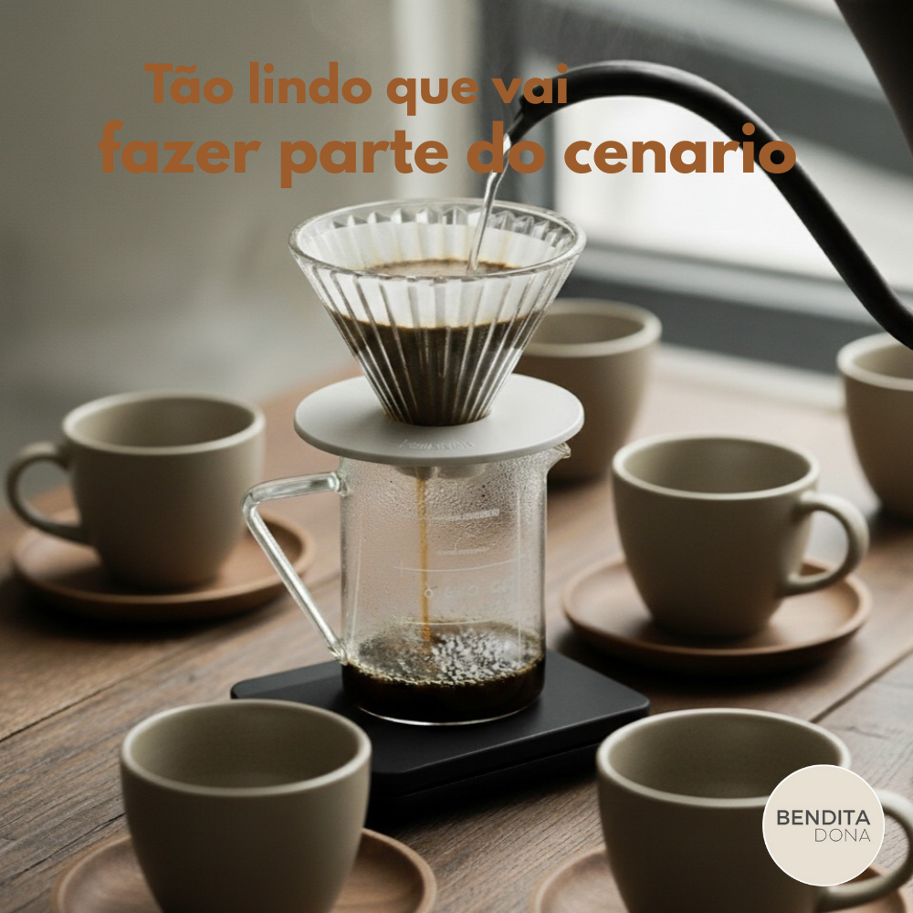 Gotejador de Café em Vidro - 60°