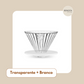 Gotejador de Café em Vidro 60° - Dripper