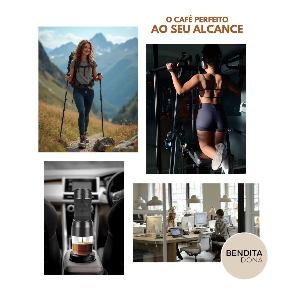 Máquina de café portátil 3 em 1  - HandBrew