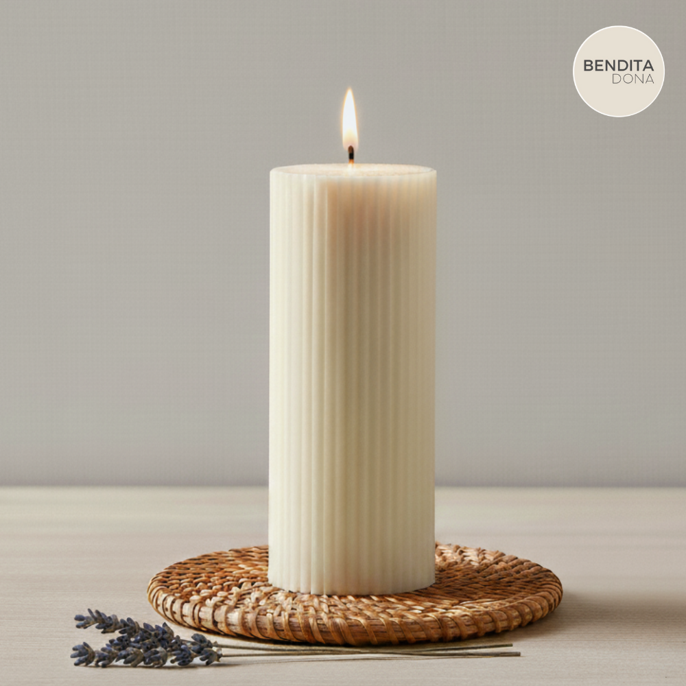 Vela Decorativa Cilíndrica - Pillar