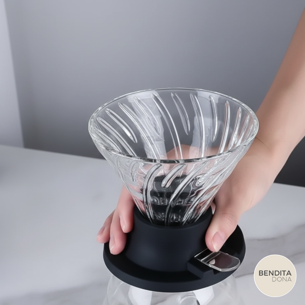 Gotejador de vidro - Dripper