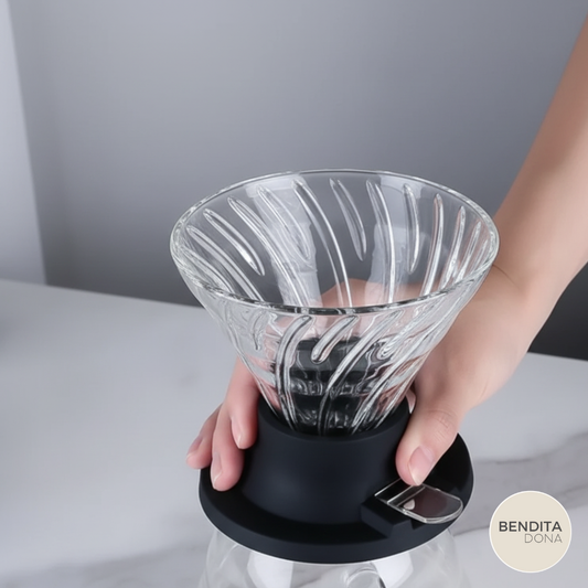 Gotejador de vidro - Dripper