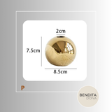 Vaso Gold Brilhante - Aura
