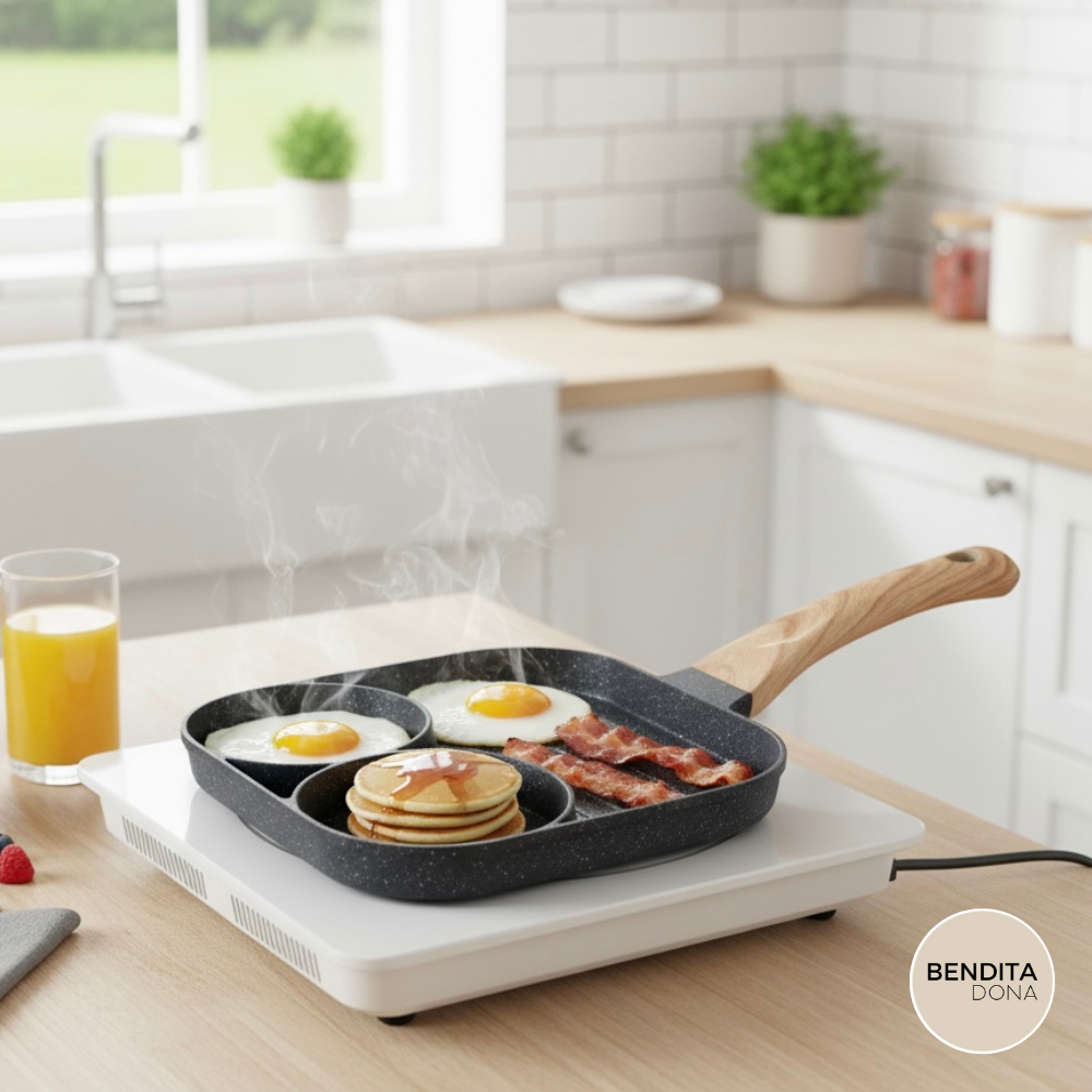 Frigideira Antiaderente Compacta 3 em 1 - TriChef