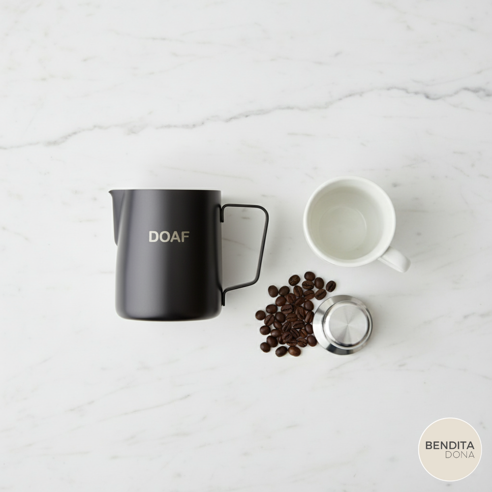 Jarra de Aço Inox para Espumar Leite - Lattea Art