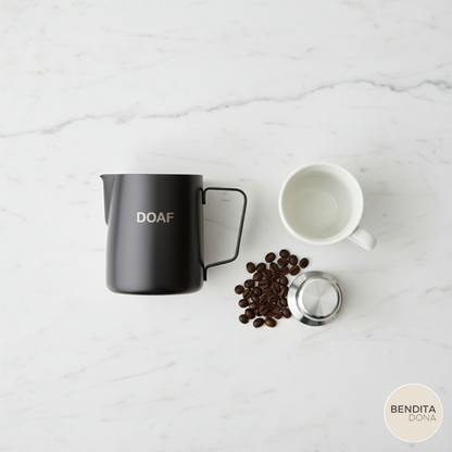 Jarra de Aço Inox para Espumar Leite - Lattea Art