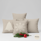 Kit 4 capas de almofadas de natal- MerrySoft