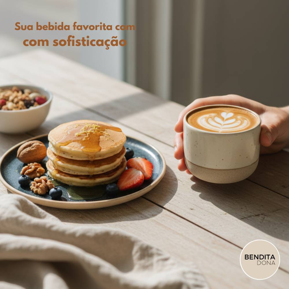 Xícara de Cerâmica Stoneware - Craft