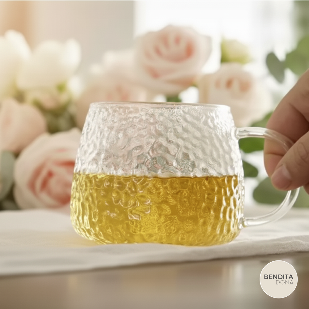 Caneca de Vidro Texturizada - Grit