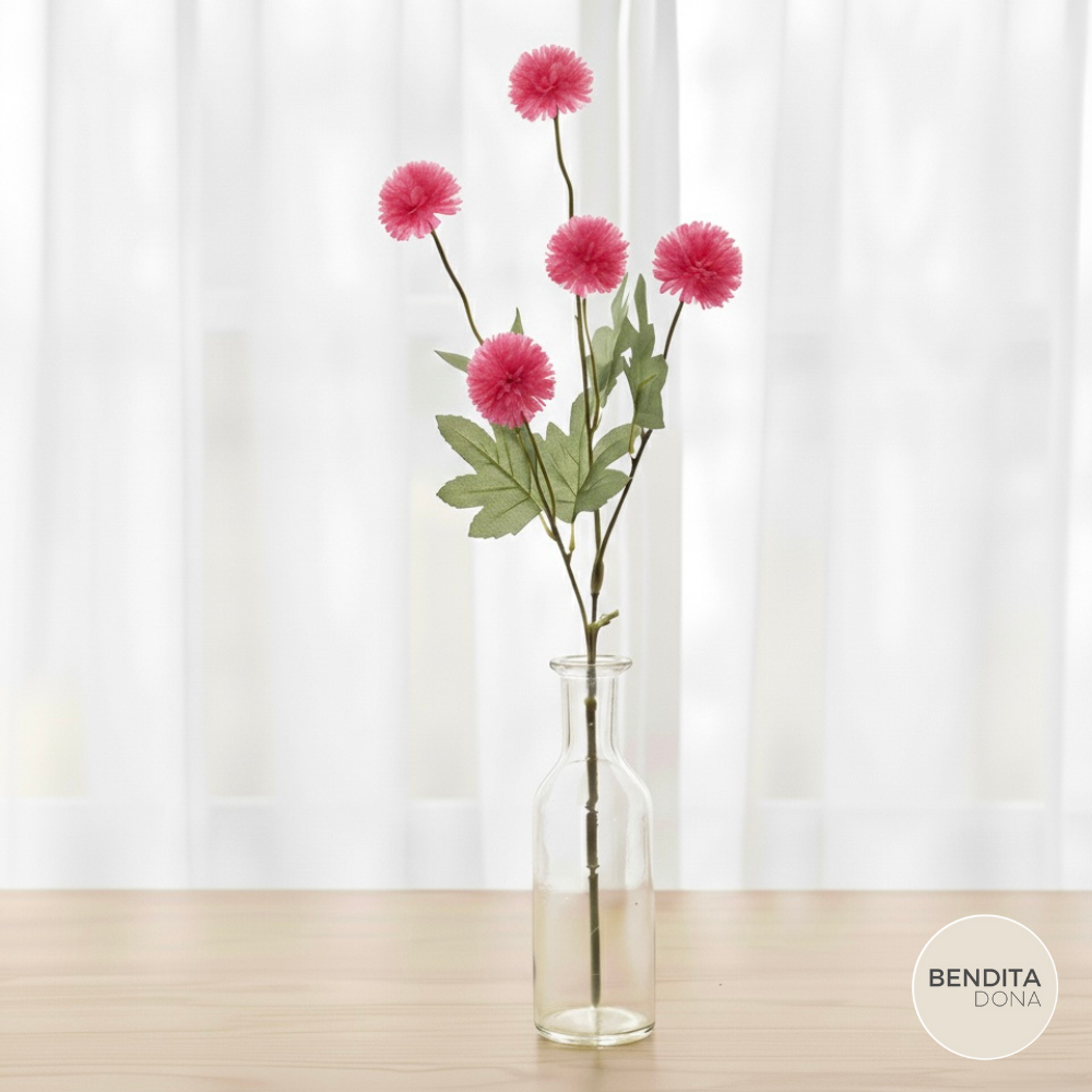 Buquê de Mini Crisântemos Artificiais - Ivy