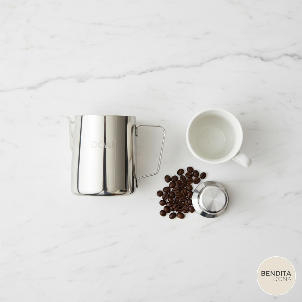 Jarra de Aço Inox para Espumar Leite - Lattea Art