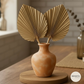 Folha de Palmeira Seca Natural - Boho Decor