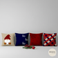 Kit 4 capas de almofadas de natal- MerrySoft