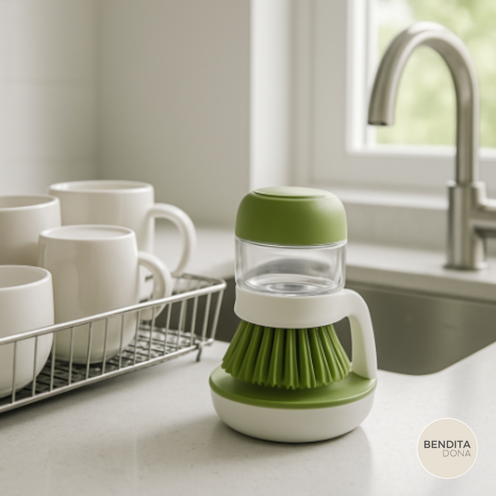 Escova com Dispenser de Sabão - Soapix