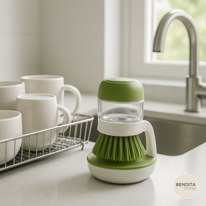 Escova com Dispenser de Sabão - Soapix