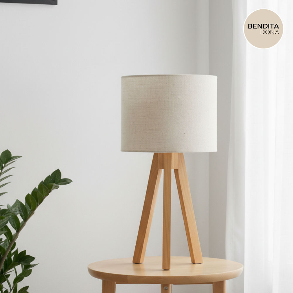 Abajur Rústico Tripé - Tone