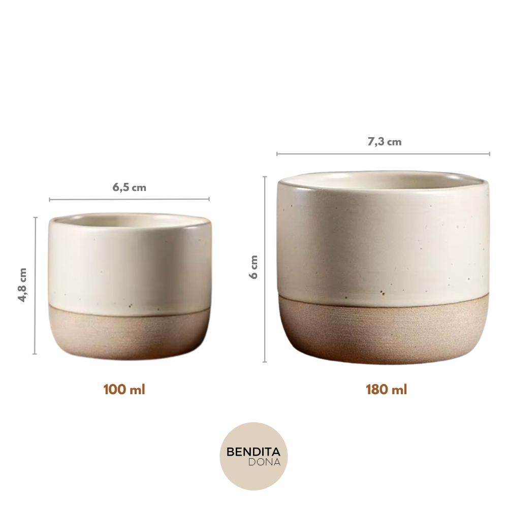 Xícara de Cerâmica Stoneware - Craft