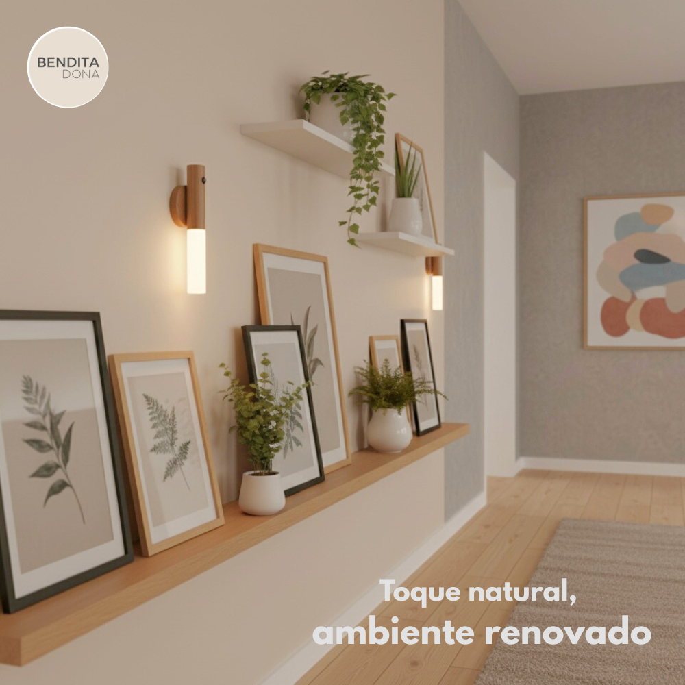 Luminária de sensor em LED recarregável - LumiMag