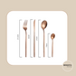 Conjunto de talheres de aço inox 24 peças - Luxe