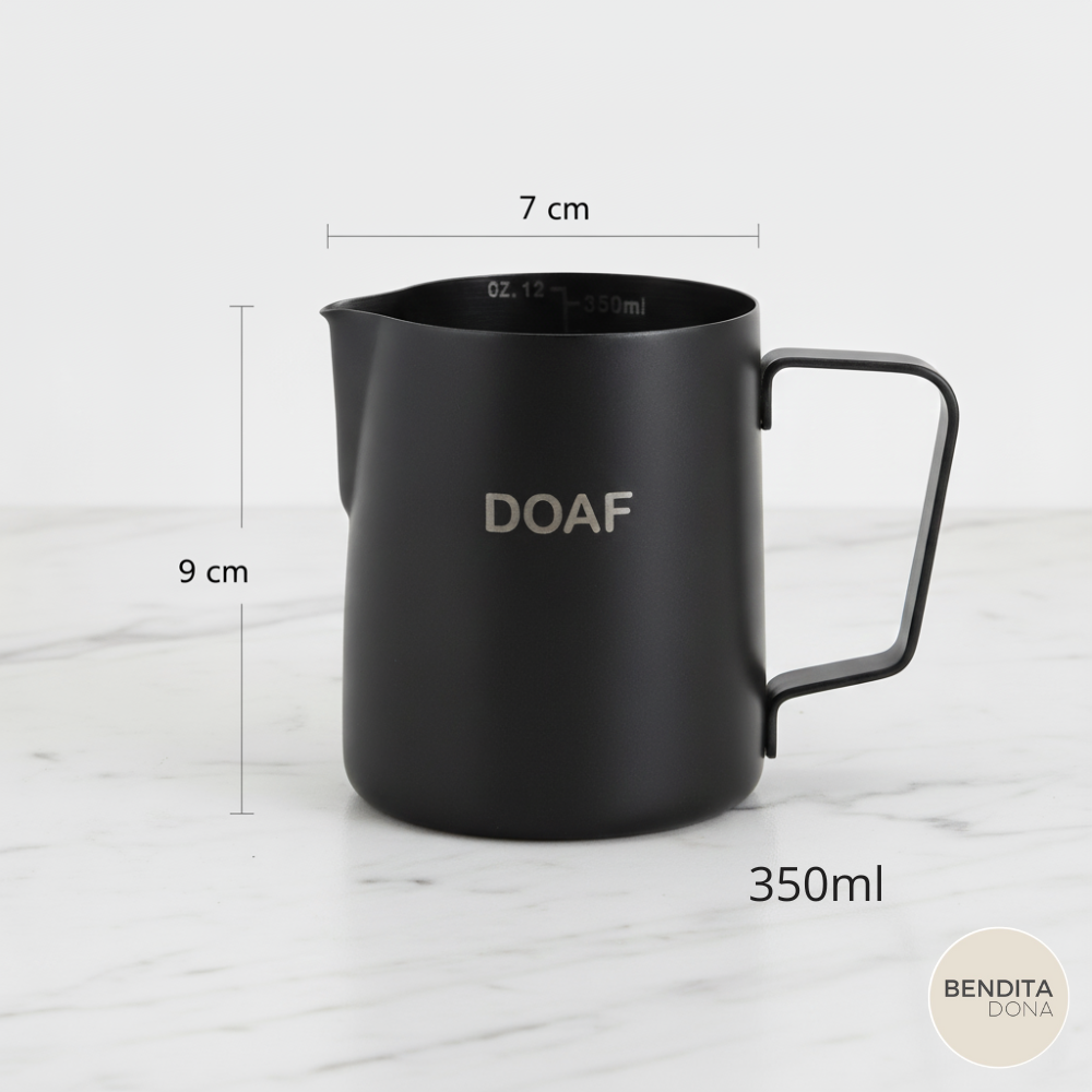 Jarra de Aço Inox para Espumar Leite - Lattea Art